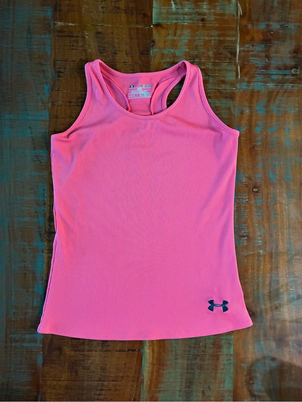 Youth girls XL athletic tank top by Under Armour UA Victory Tank Top